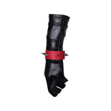 Isekai Suicide Squad Harley Quinn Black Red Gloves Cosplay Accessories