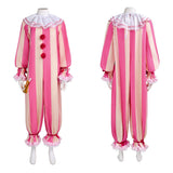 It Pennywise Cosplay Pink Suit Set For Halloween Carnival Party Suit 