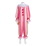 It Pennywise Cosplay Pink Suit Set For Halloween Carnival Party Suit 