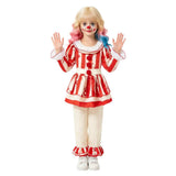 It Pennywise Kids Children Red Clown Suit Cosplay Costume Halloween Carnival Party Suit