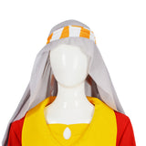 Jaadugar Sitara Women Red Outfit Cosplay Costume Halloween Carnival Party Suit