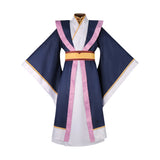 Jinshi Blue Hanfu Cosplay Costume Halloween Carnival Party Suit