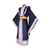 Jinshi Blue Hanfu Cosplay Costume Halloween Carnival Party Suit