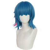 Arcane League of Legends Season 2 Jinx Cosplay Wig Female Blue Heat Resistant Synthetic Hair Carnival Halloween Party Props