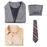 Joker : Folie à deux Joker Grey Suit Cosplay Costume Outfits Halloween Carnival Suit