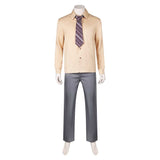 Joker : Folie à deux Joker Grey Suit Cosplay Costume Outfits Halloween Carnival Suit