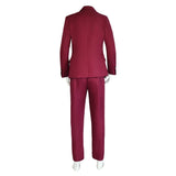 Joker Arthur Fleck Red Suit Cosplay Costume Outfits Halloween Carnival Suit