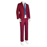 Joker Arthur Fleck Red Suit Cosplay Costume Outfits Halloween Carnival Suit