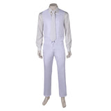 Joker Arthur Fleck White Suit Cosplay Costume Outfits Halloween Carnival Suit