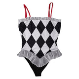 Joker harley quinn Cosplay Costume For Adult Man Female Halloween Carnival Suit