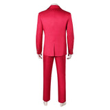 Joker Red Suit Full Set Cosplay Costume Outfits Halloween Carnival Suit