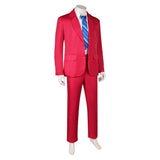 Joker Red Suit Full Set Cosplay Costume Outfits Halloween Carnival Suit