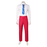 Joker Red Suit Full Set Cosplay Costume Outfits Halloween Carnival Suit