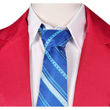 Joker Red Suit Full Set Cosplay Costume Outfits Halloween Carnival Suit