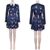 Joker Season 2: Folie à Deux (2024)  Purple Floral Dress Cosplay Costume Outfit