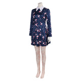 Joker Season 2: Folie à Deux (2024)  Purple Floral Dress Cosplay Costume Outfit