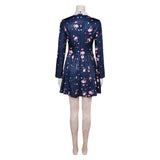 Joker Season 2: Folie à Deux (2024)  Purple Floral Dress Cosplay Costume Outfit