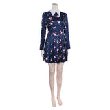 Joker Season 2: Folie à Deux (2024)  Purple Floral Dress Cosplay Costume Outfit