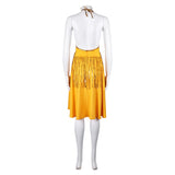 Joker Season 2: Folie à Deux (2024) Harley Quinn Yellow Dress Cosplay Costume Outfits Halloween Carnival Suit