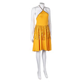 Joker Season 2: Folie à Deux (2024) Harley Quinn Yellow Dress Cosplay Costume Outfits Halloween Carnival Suit