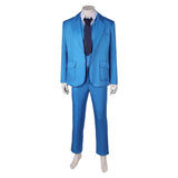 Joker Season 2: Folie à Deux (2024) Joker Blue Suit Cosplay Costume Outfits Halloween Carnival Suit