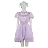 K-12 Movie Cry-Baby Purple Dress Cosplay Costume Outfits Halloween Carnival Suit