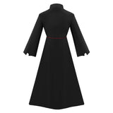 K-POP Demon Hunters Jinu Black Cosplay Costume Halloween Carnival Party Suit 