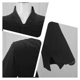 K-POP Demon Hunters Jinu Black Cosplay Costume Halloween Carnival Party Suit 
