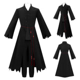 K-POP Demon Hunters Jinu Black Cosplay Costume Halloween Carnival Party Suit 