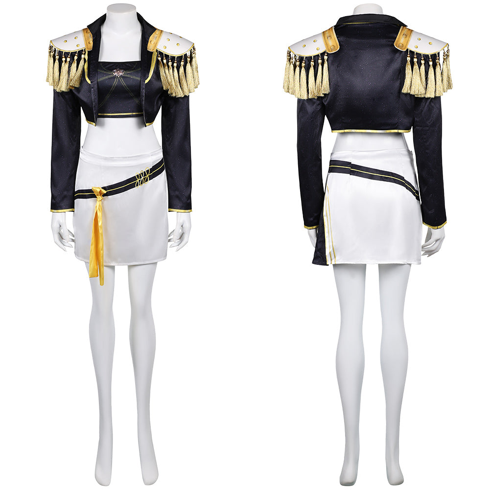 K-POP DEMON HUNTERS Rumi Mira Zoey Anime Kinder Cosplay Kostüm Dress Up K-POP DEMON HUNTERS Rumi Mira Zoey Anime Kinder Cosplay Kostüm Dress Up