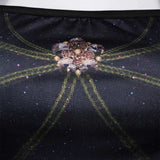 K-POP Demon Hunters Mira Kids Black Cosplay Costume Halloween Carnival Party Suit