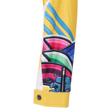 K-POP Demon Hunters Rumi Yellow Cosplay Costume For Adult Female Halloween Carnival Party Suit