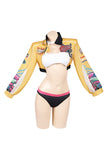 K-POP Demon Hunters Rumi Yellow Sexy Cosplay Costume For Female Halloween Carnival Party Suit
