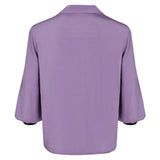 K-Pop: Demon Hunters Romance Cosplay Costume Purple Shirt Halloween Carnival Suit