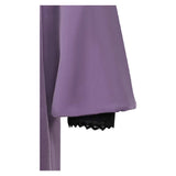K-Pop: Demon Hunters Romance Cosplay Costume Purple Shirt Halloween Carnival Suit