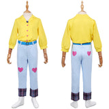 K-Pop: Demon Hunters Romance Yellow Cosplay Costume For Kids Halloween Carnival Party Suit