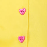 K-Pop: Demon Hunters Romance Yellow Cosplay Costume For Kids Halloween Carnival Party Suit