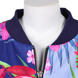 K-Pop: Demon Hunters Zoey Cosplay Costume Baseball Jacket Halloween Carnival Suit