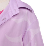 K-Pop:Demon Hunters Jinu Pink Kids Cosplay Costume Halloween Carnival Party Suit 