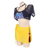  K-Pop:Demon Hunters Mira Swimsuit Cosplay Costume For Adult Female Halloween Carnival Party Suit  