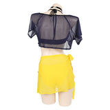  K-Pop:Demon Hunters Mira Swimsuit Cosplay Costume For Adult Female Halloween Carnival Party Suit  