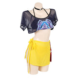  K-Pop:Demon Hunters Mira Swimsuit Cosplay Costume For Adult Female Halloween Carnival Party Suit  