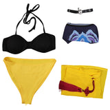  K-Pop:Demon Hunters Mira Swimsuit Cosplay Costume For Adult Female Halloween Carnival Party Suit  