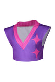K-Pop:Demon Hunters Mystery Purple Cosplay Costume For Adult Man Halloween Carnival Party Suit  