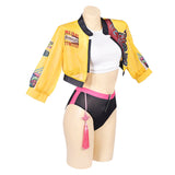 K-Pop:Demon Hunters Rumi Cosplay Costume Halloween Carnival Party Suit
