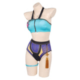K-Pop:Demon Hunters Zoey Swimsuit Cosplay Costume For Adult Female Halloween Carnival Party Suit