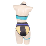 K-Pop:Demon Hunters Zoey Swimsuit Cosplay Costume For Adult Female Halloween Carnival Party Suit