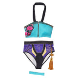 K-Pop:Demon Hunters Zoey Swimsuit Cosplay Costume For Adult Female Halloween Carnival Party Suit