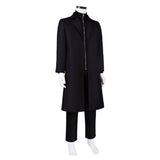 Kagurabachi Chihiro Rokuhira Black Outfit Cosplay Costume Halloween Carnival Party Suit