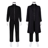 Kagurabachi Chihiro Rokuhira Black Outfit Cosplay Costume Halloween Carnival Party Suit